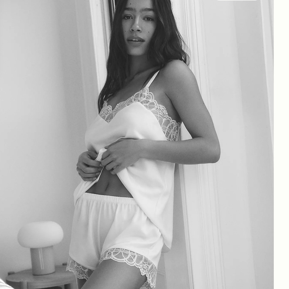 Flora Nikrooz Gabby Satin Cami Short Pajama Set